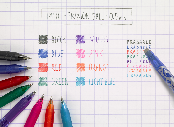 Pilot FriXion Ball, 72 Kč