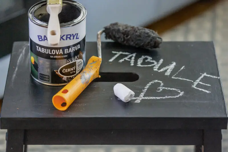 Renovace kuchyně Balakryl UNI a tabulová barva (11)
