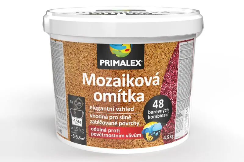 Primalex_Mozaiková omítka 3D