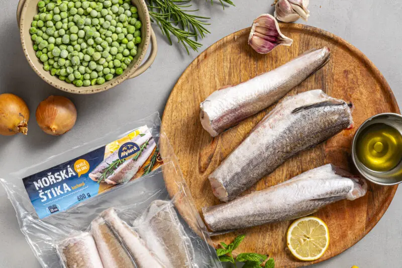 Štika s hráškovým pyré