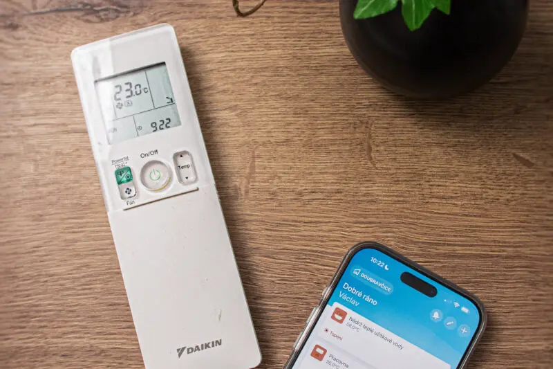 Daikin_Dálkové ovládání a mobilní aplikace Onecta