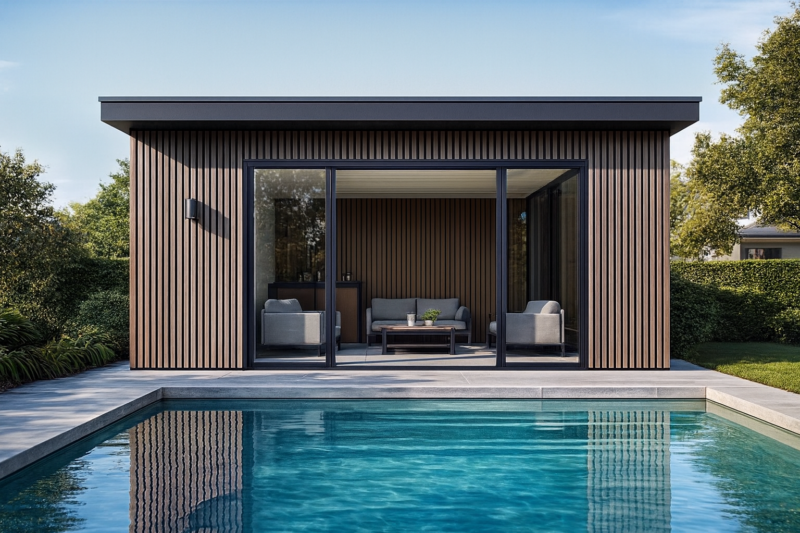 Fasádní obklady Ligna render