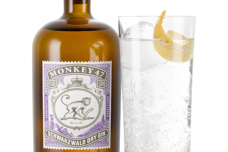 Monkey47 Dry Gin Tonic glass 2