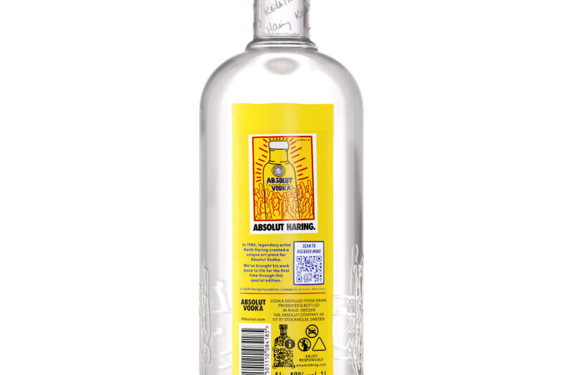 Absolut Haring bottle_02