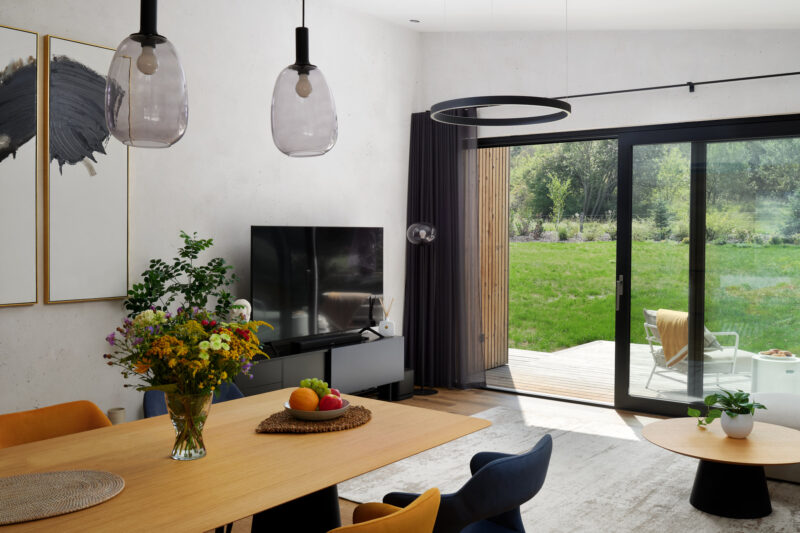 Zdvižně posuvné dveře od Deceuninck_Dřevostavba Lucern